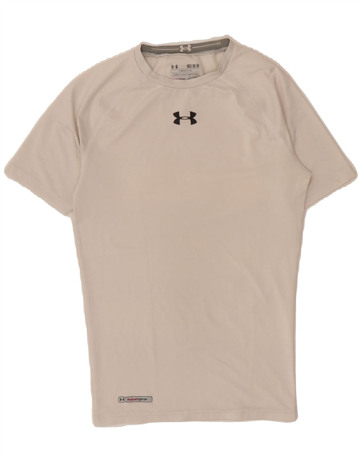 UNDER ARMOUR Womens T-Shirt Top UK 12 Medium White Vintage Under Armour and Second-Hand Under Armour from Messina Hembry 