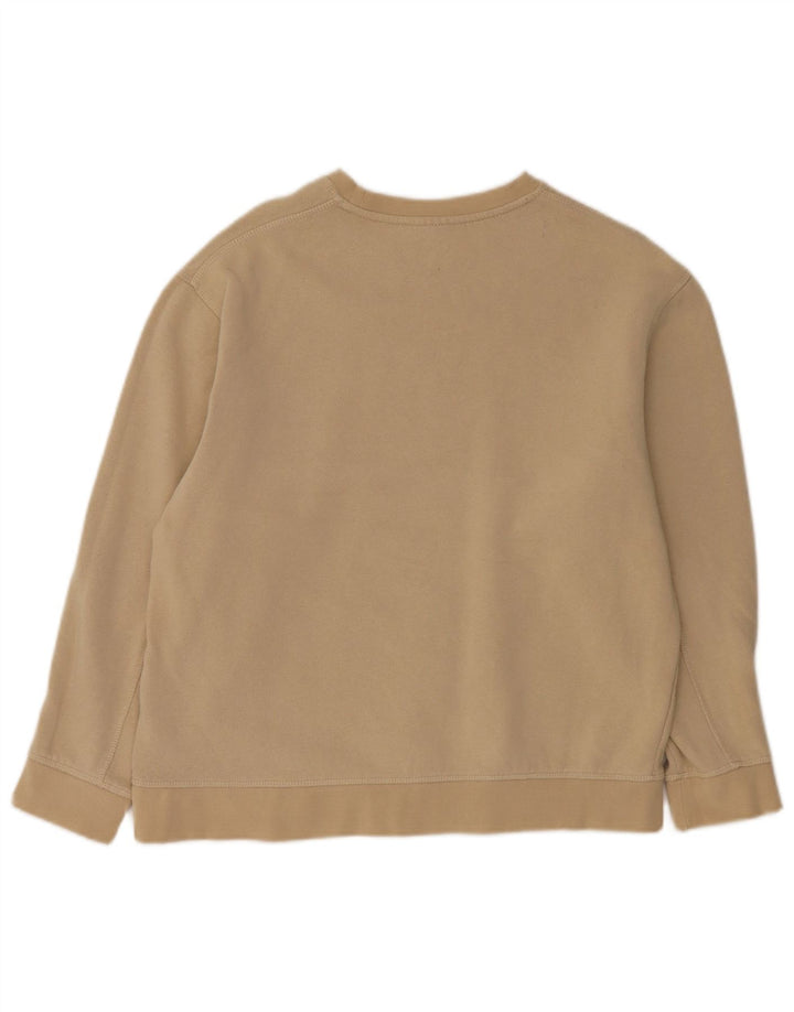 Damski sweter oversize Topshop UK 14, średni beż, bawełna