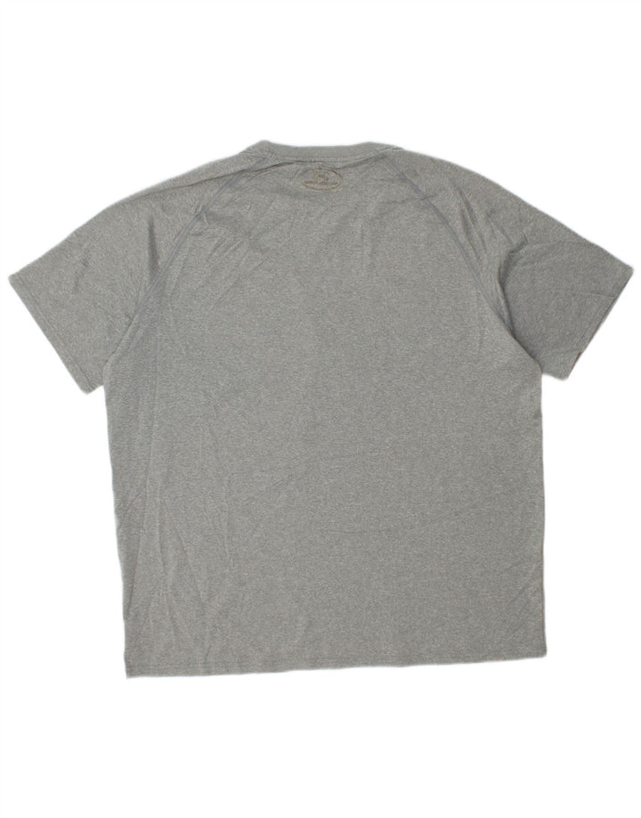 Męski T-shirt z grafiką Under Armour, duży, szary