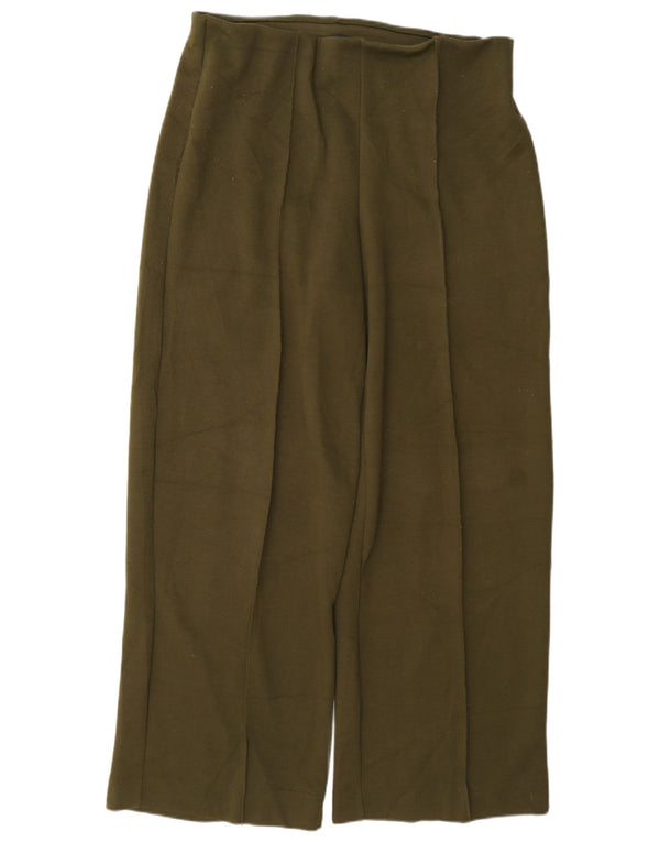 Marks & Spencer Damskie proste spodnie na co dzień UK 16 Large W34 L31 Khaki
