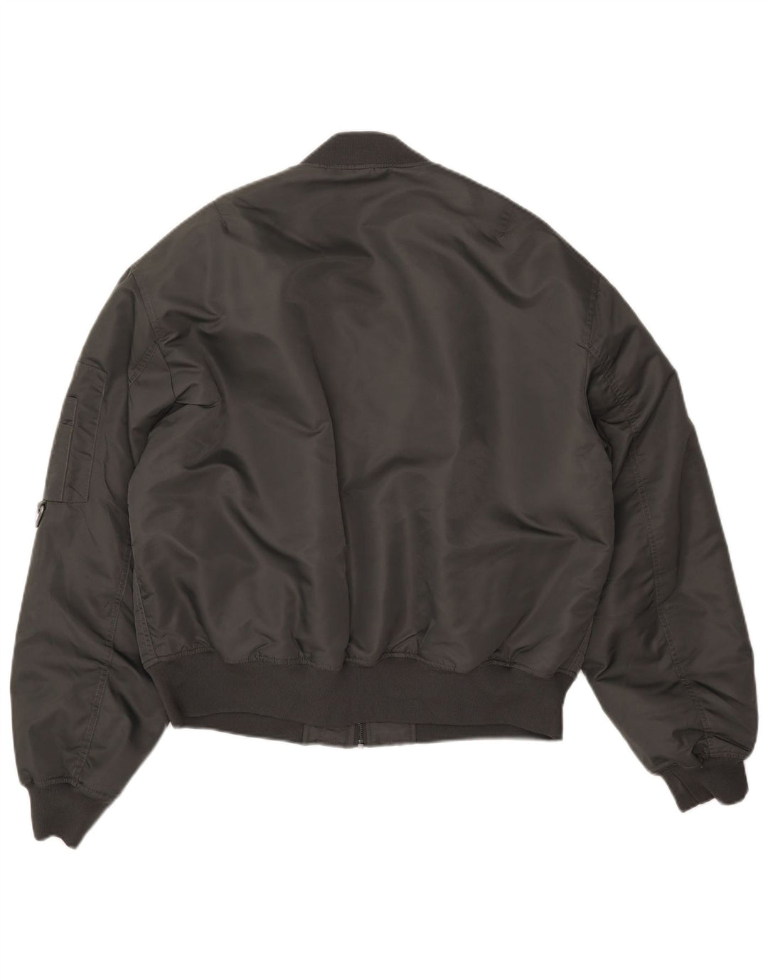 Męska kurtka bomberka ZARA UK 40, duża, szary poliester