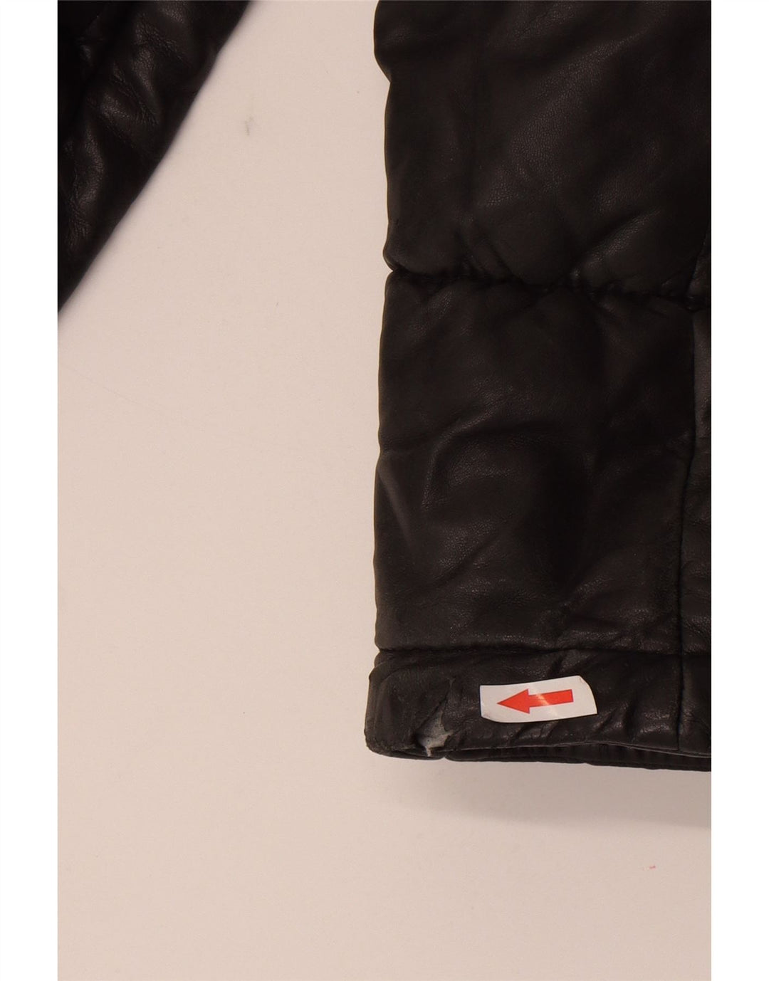 Damska kurtka skórzana Bata and More IT 48 XL Szara skóra