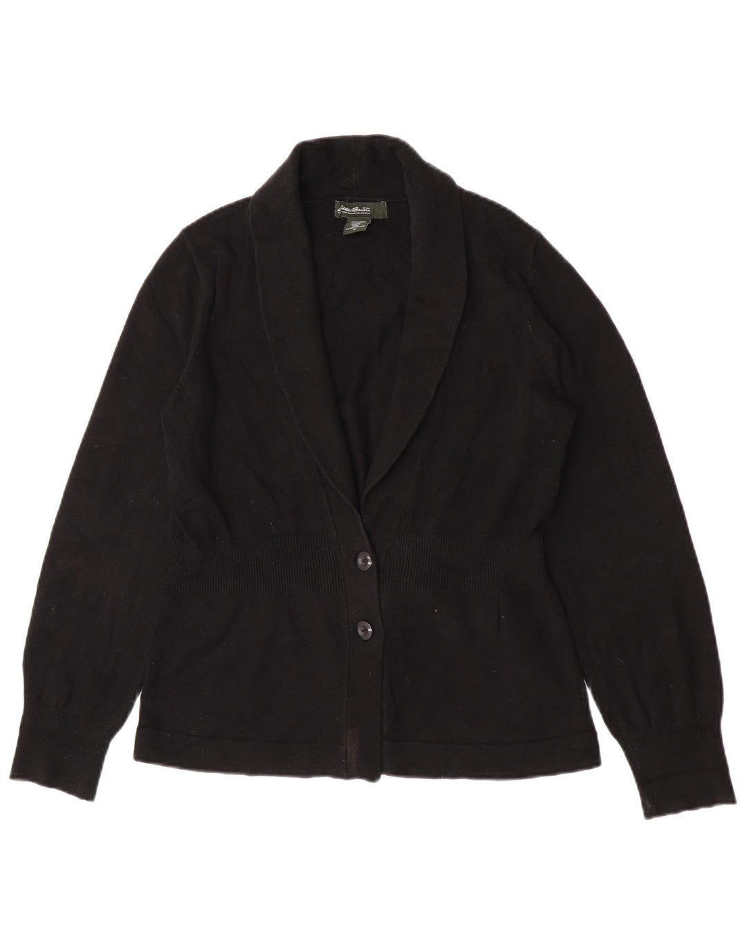 Sweter damski Eddie Bauer UK 14, średni czarny bawełniany