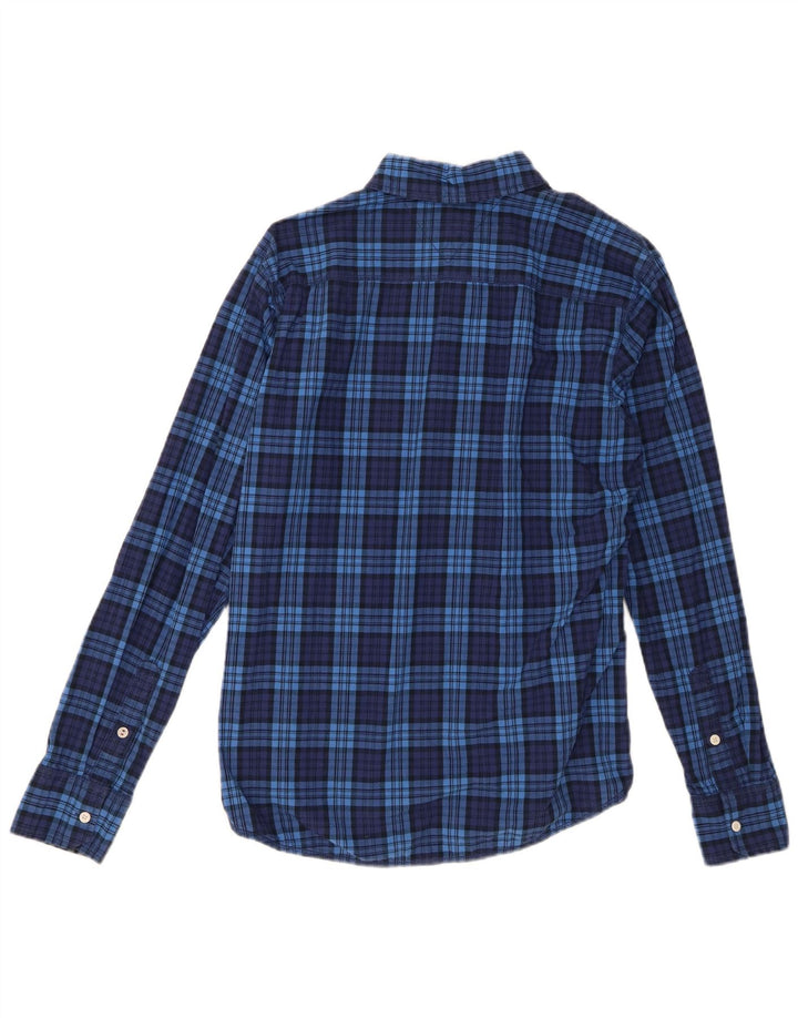 Koszula męska Tommy Hilfiger, duża, niebieska, bawełniana krata