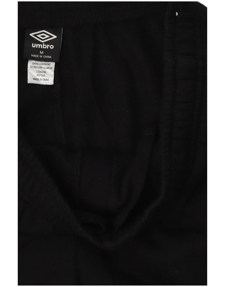 Męskie spodnie dresowe Umbro Joggers, średnia czarna bawełna