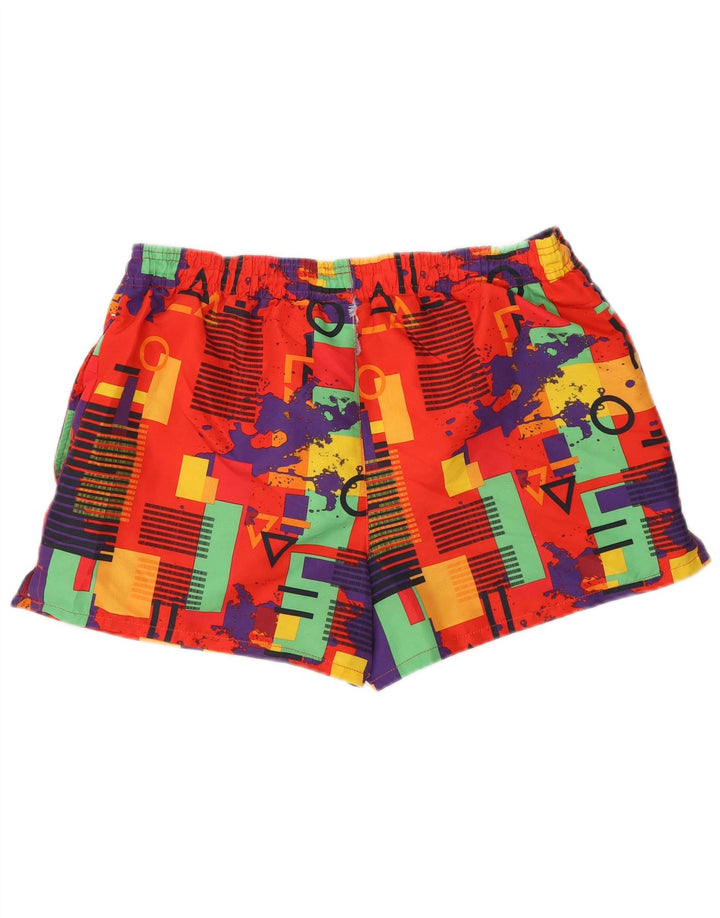 Męskie spodenki kąpielowe Umbro, wielokolorowy, geometryczny poliester