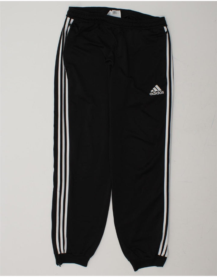 ADIDAS Mens Tracksuit Trousers Joggers Medium  Black Polyester Vintage Adidas and Second-Hand Adidas from Messina Hembry 