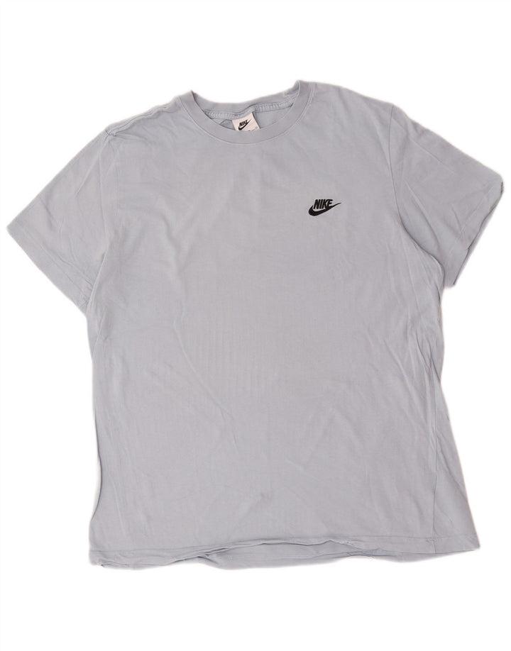 T-shirt męski Nike, XL, niebieski, bawełniany