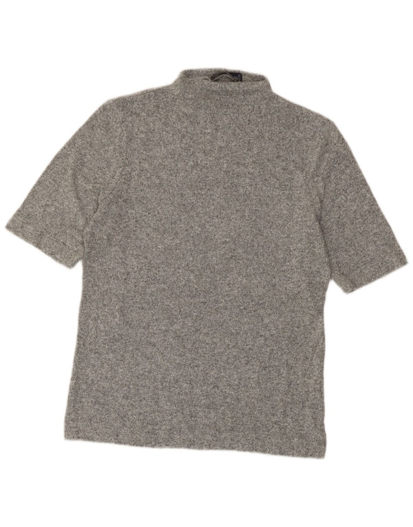 T-shirt damski Marks & Spencer UK 12, średni szary, nakrapiany