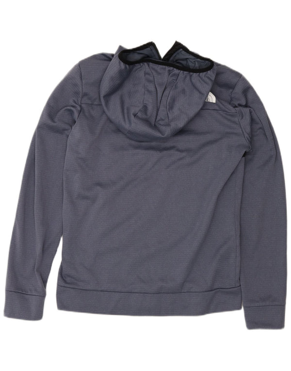 Chłopięcy sweter The North Face z kapturem i zamkiem błyskawicznym, 14-15 lat XL, niebieski