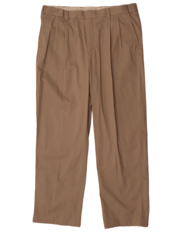 Męskie spodnie chino L.L.BEAN W37 L31 beżowa bawełna