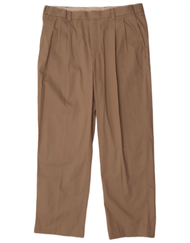 Męskie spodnie chino L.L.BEAN W37 L31 beżowa bawełna