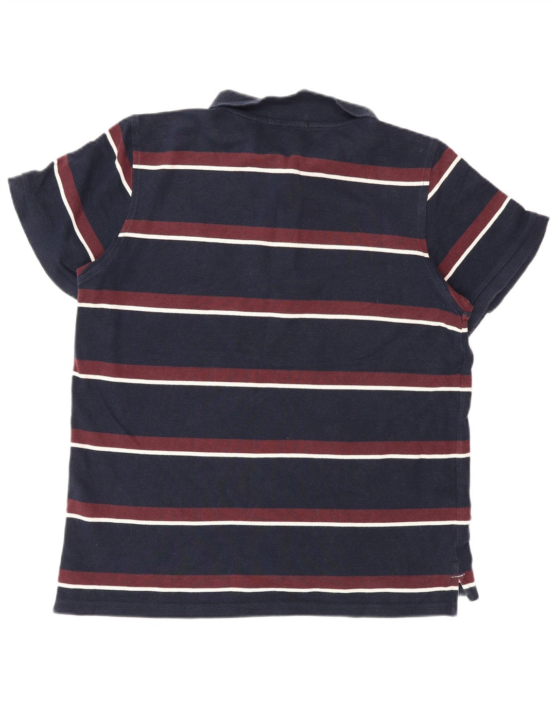 Męska koszulka polo Lyle & Scott Heritage, bawełniana w średnie granatowe paski