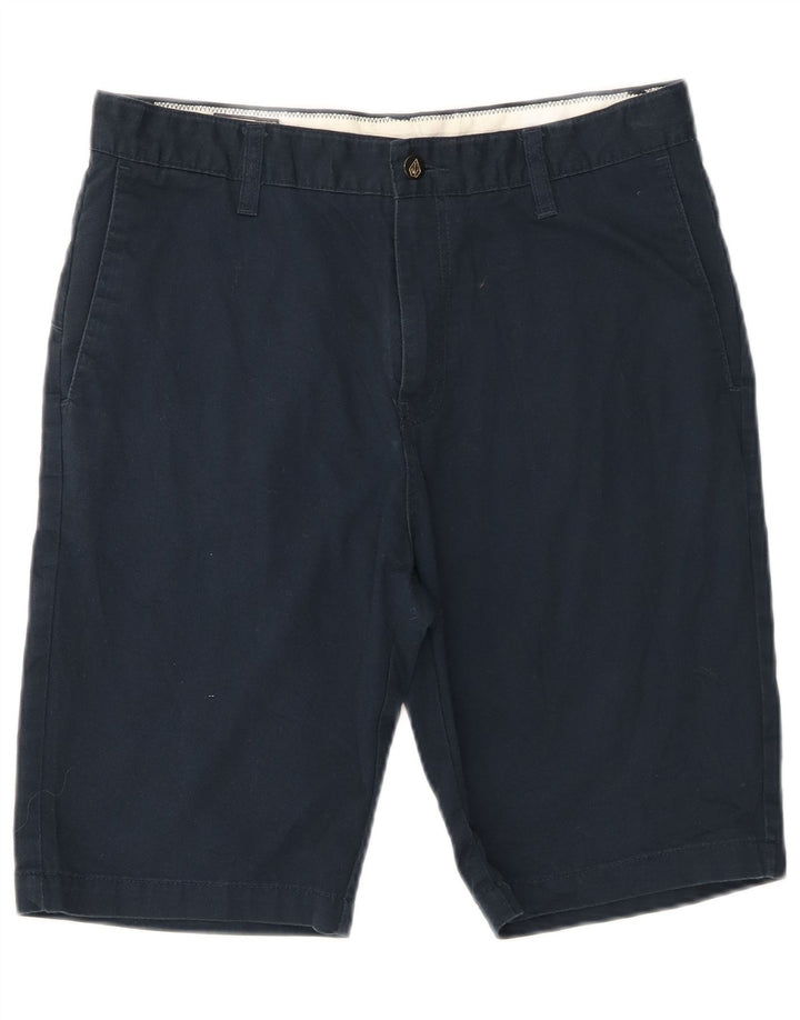 Męskie spodenki Chino Volcom W32 Średni granatowy, bawełniany