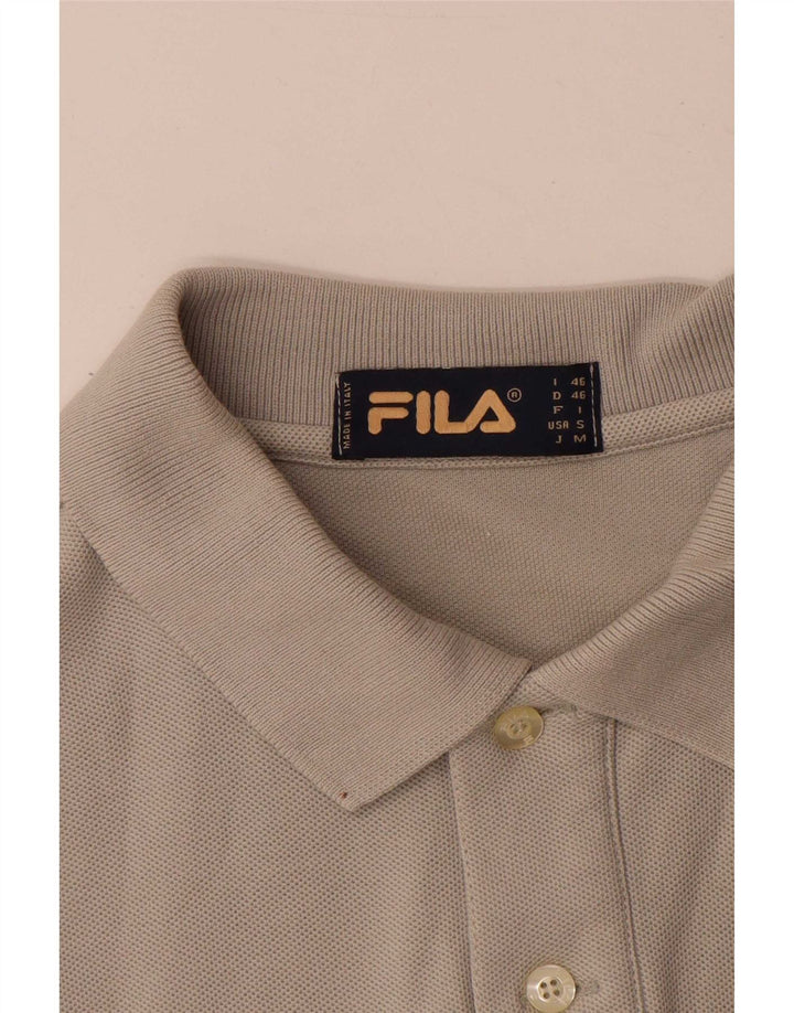 Męska koszulka polo Fila IT 46 Small Grey