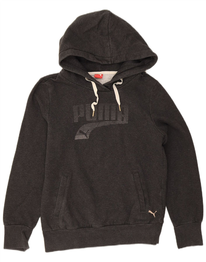 Damska bluza z kapturem Puma Graphic UK 12 Medium Black