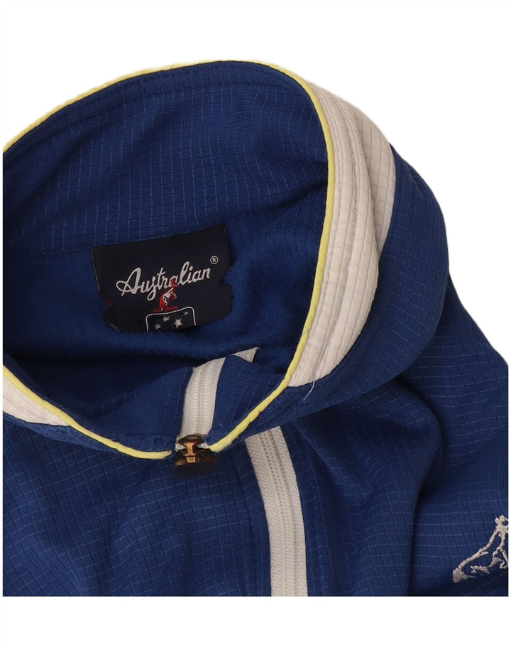 Męska kurtka dresowa AUSTRALIAN L'ALPINA IT 50 w kolorze średnioniebieskim