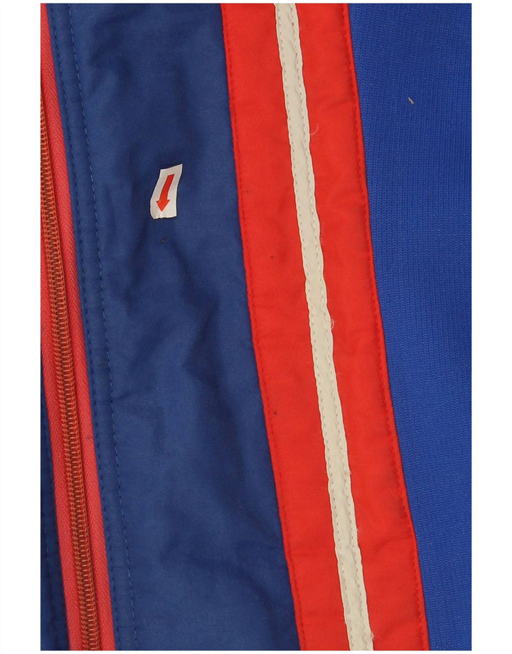 Męska kurtka wiatrówka Impidimpi UK 36 z poliamidu w małe niebieskie paski