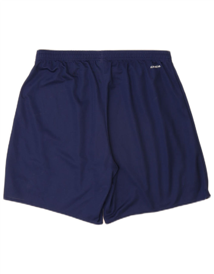 Męskie spodenki sportowe Adidas Aeroready, duże, granatowe, z poliestru