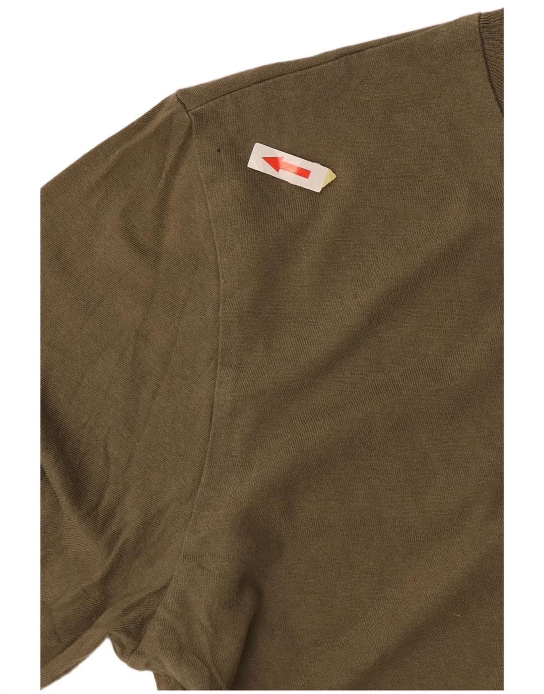 JACK & JONES Męski top z długim rękawem XS, bawełniany khaki