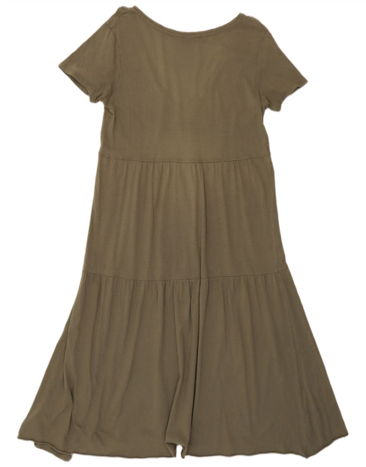 Sukienka damska Zara o linii A UK 10, mała khaki