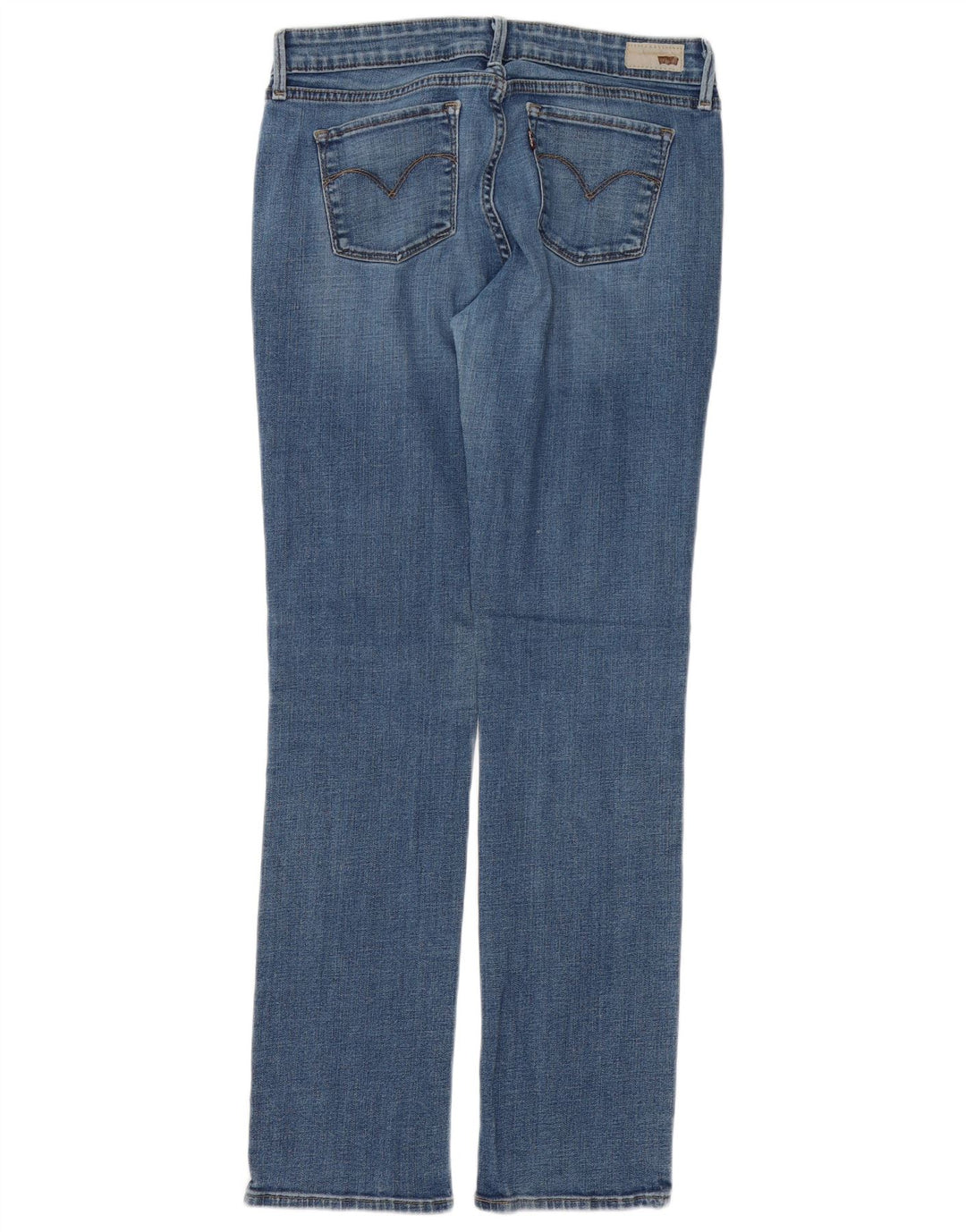 Damskie jeansy LEVI'S Slight Curve Straight US 10 Large W32 L32 Niebieskie