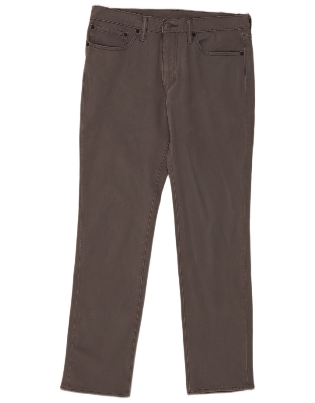 Męskie jeansy Levi's 511 Slim W34 L34 Szara bawełna