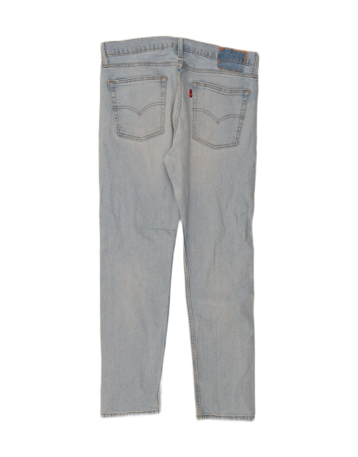 Męskie proste dżinsy Levi's W33 L30 Niebieskie bawełniane