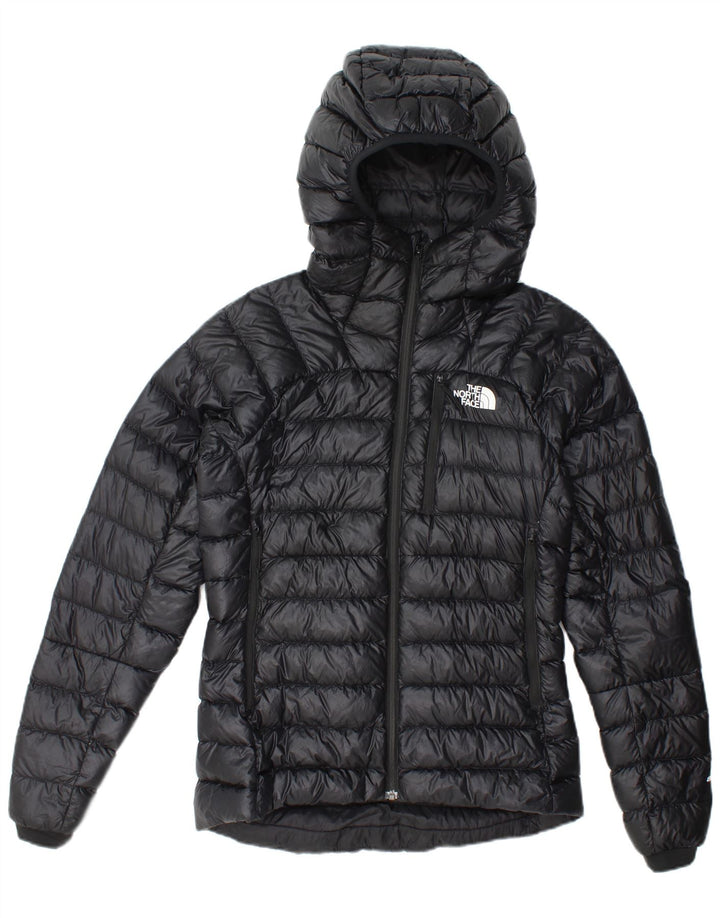 Damska kurtka The North Face z kapturem, oversize, wyściełana UK 10, mała czarna