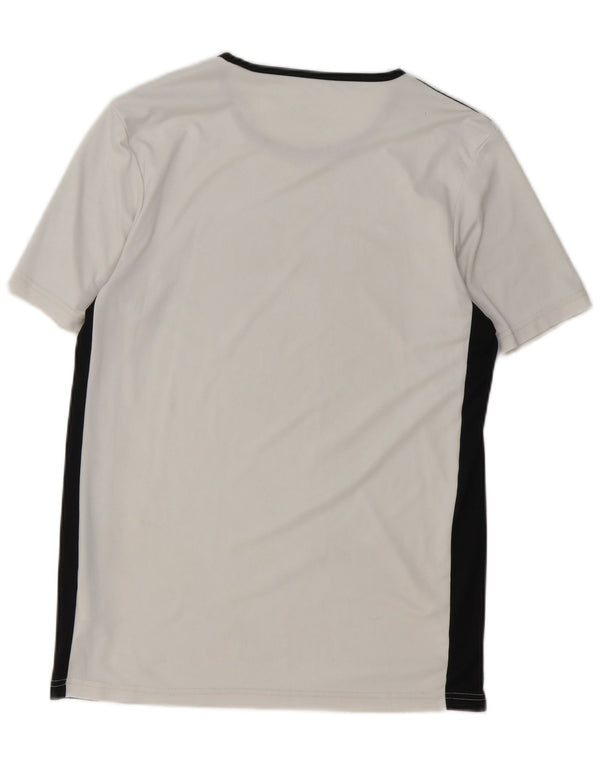 Męski T-shirt Nike Aeroready Top, średni biały poliester z blokami kolorów