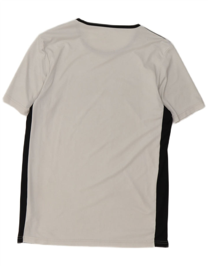 Męski T-shirt Nike Aeroready Top, średni biały poliester z blokami kolorów