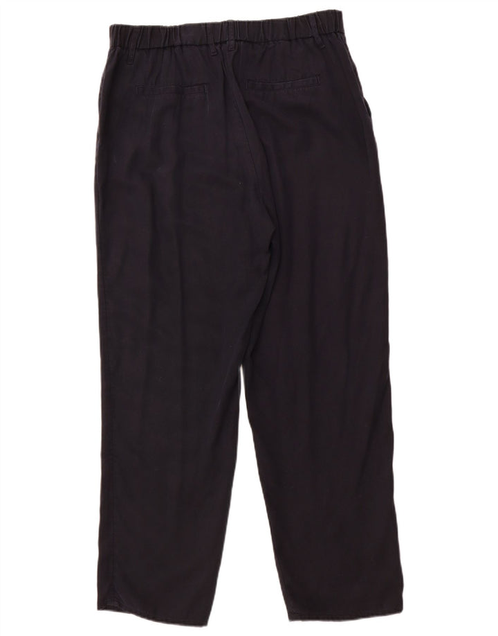 Damskie proste spodnie chino HOBBS UK 12 Medium W30 L28 Granatowe