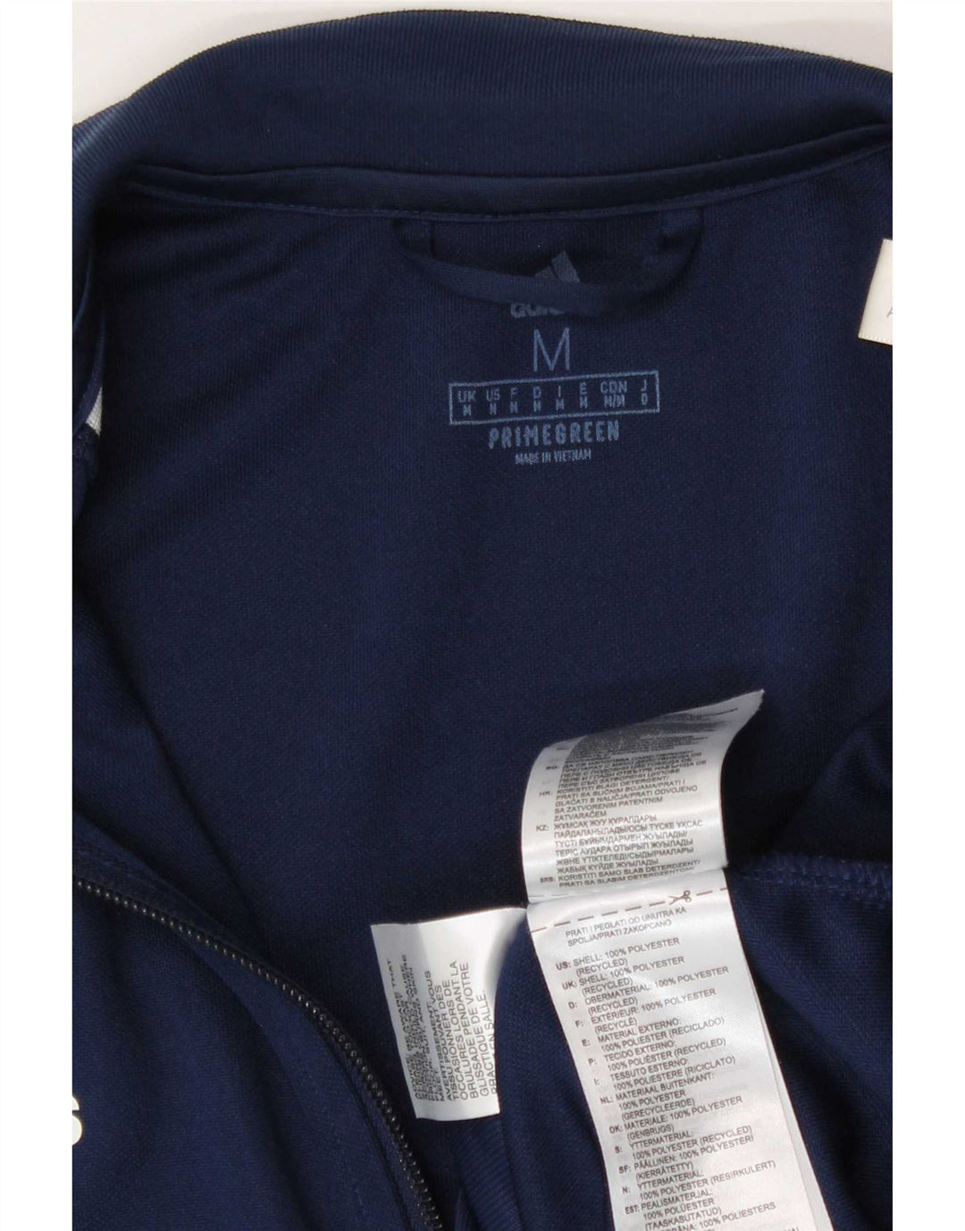 Adidas Męska bluza dresowa Aeroready, średnia granatowa, poliester