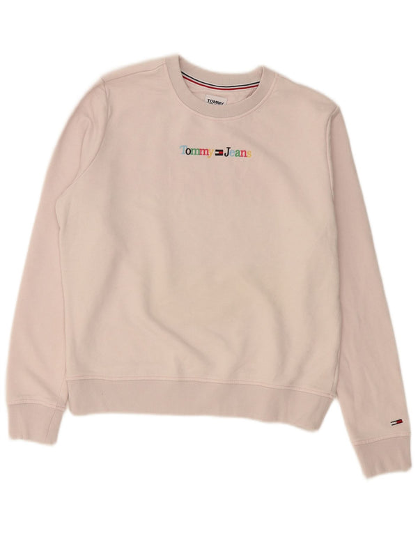 Damska bluza oversize Tommy Hilfiger Graphic UK 10 Small Pink