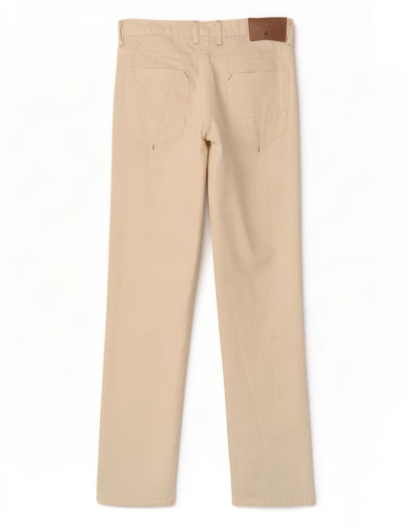 Męskie proste dżinsy Zara EU 40 Medium W30 L34 Biała bawełna