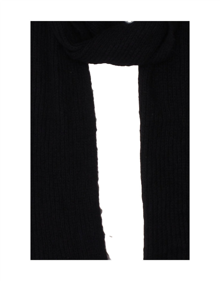 TOMMY HILFIGER Womens Rectangle Scarf One Size Navy Blue Polyamide Vintage Tommy Hilfiger and Second-Hand Tommy Hilfiger from Messina Hembry 