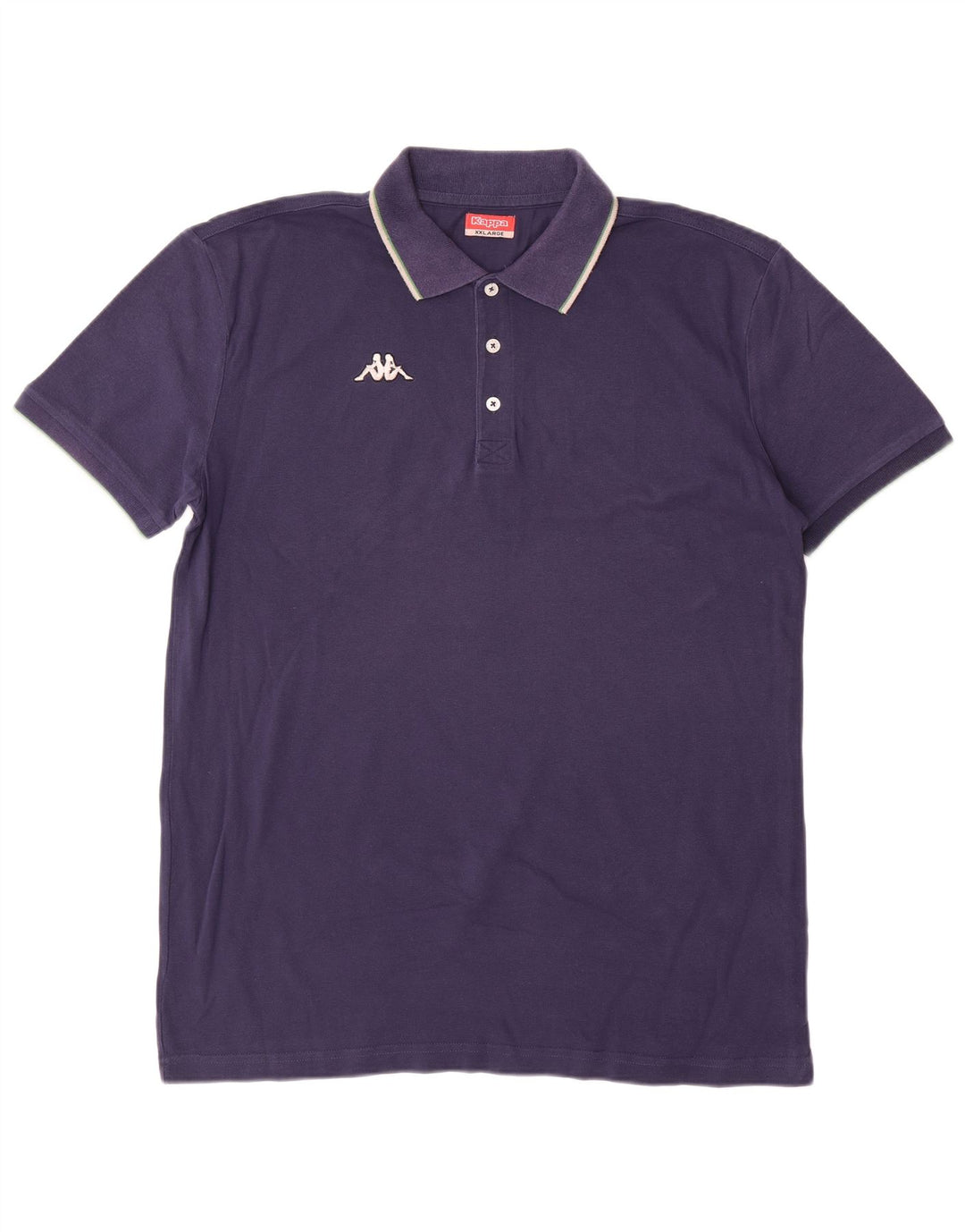Męska koszulka polo Kappa 2XL, granatowa, bawełniana