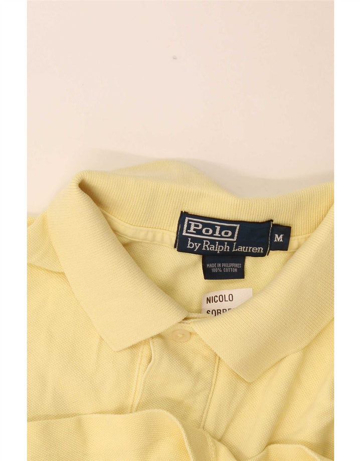 Koszula męska Polo Ralph Lauren, średnia żółta bawełna