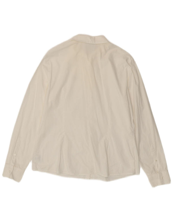 Koszula damska Lacoste rozmiar 42, duża, biała, bawełniana