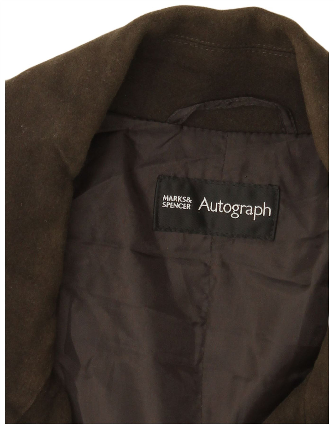 Marks & Spencer Męska kurtka zamszowa z autografem, UK 42 XL, khaki