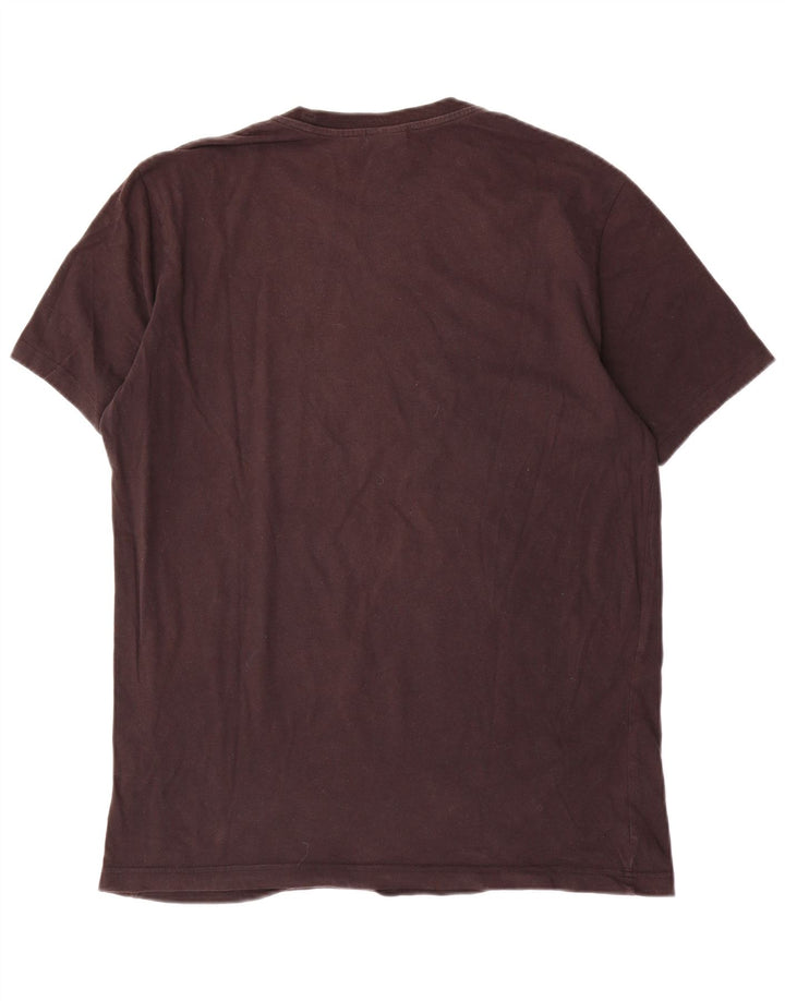 Męski T-shirt Champion z grafiką, duży, brązowy