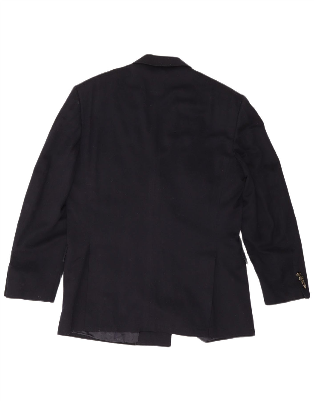 Męska marynarka dwurzędowa BELVEST IT 52 XL Granatowa wełna