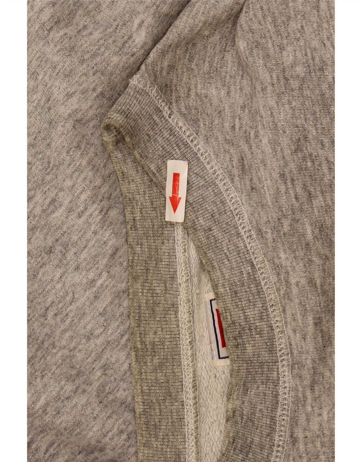 Męska bluza z grafiką Levi's XL, szara, nakrapiana bawełna