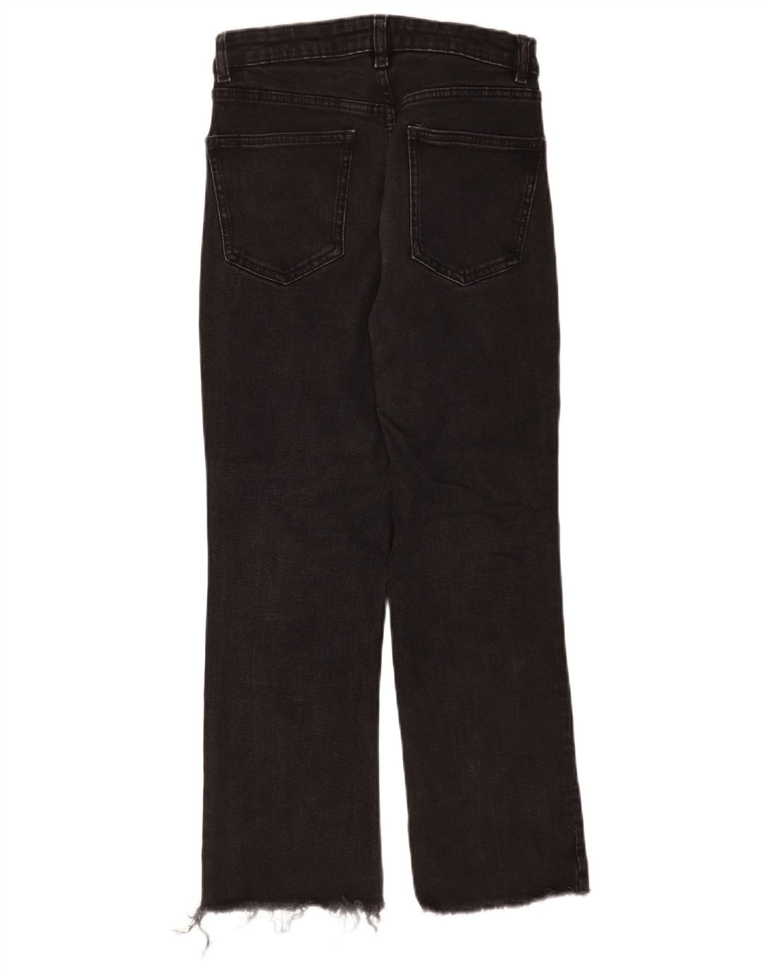 Damskie jeansy proste Zara EU 40 Medium W30 L25 czarne