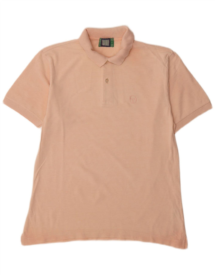 Męska koszulka polo Sergio Tacchini, średnio różowa, bawełniana