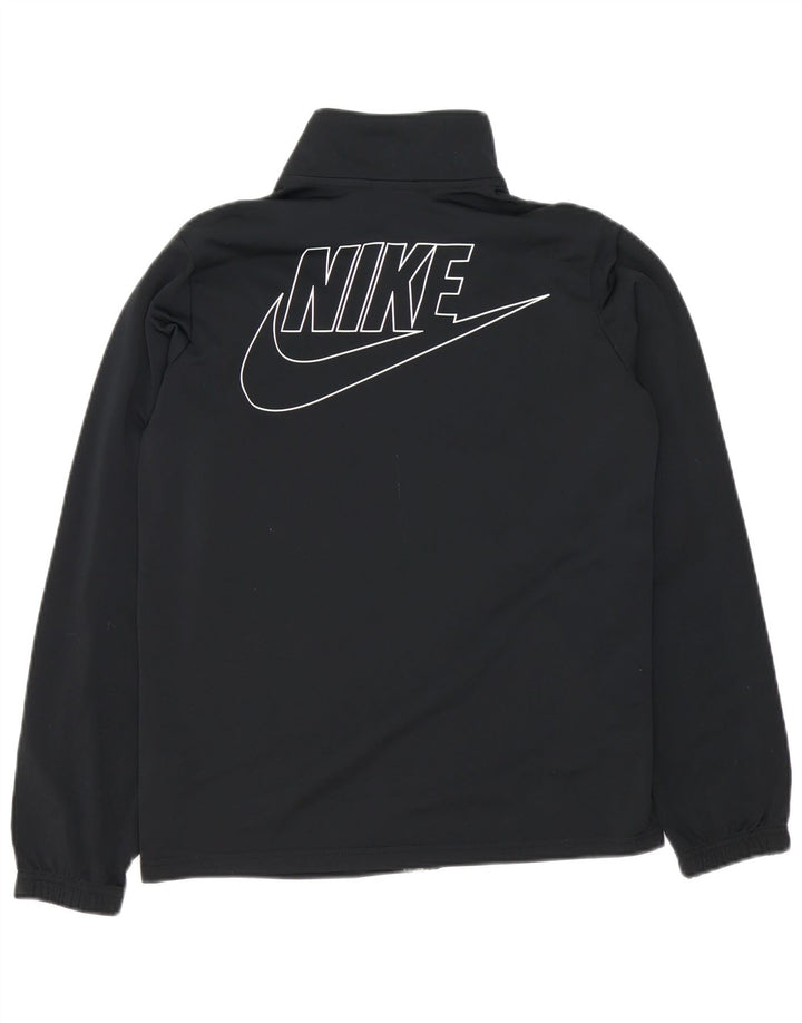 Chłopięca kurtka dresowa Nike Graphic 13-14 lat XL, czarna, poliestrowa