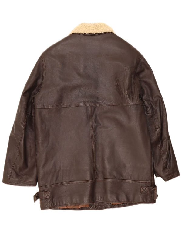 Kurtka skórzana męska Ivy Oxford UK 36 Small Brown