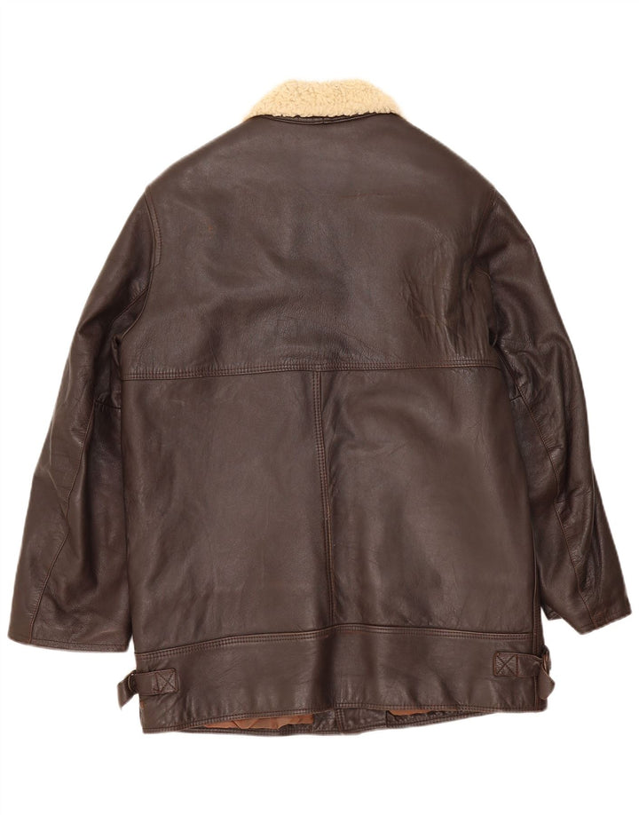 Kurtka skórzana męska Ivy Oxford UK 36 Small Brown