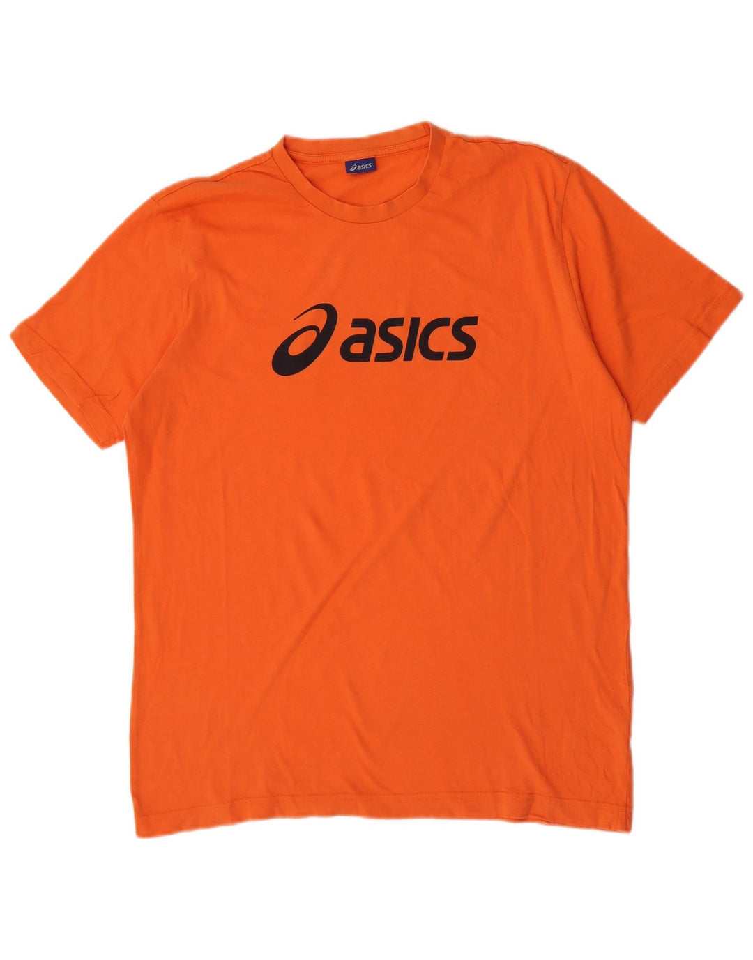 Męska koszulka z grafiką Asics, XL, pomarańczowa, bawełniana