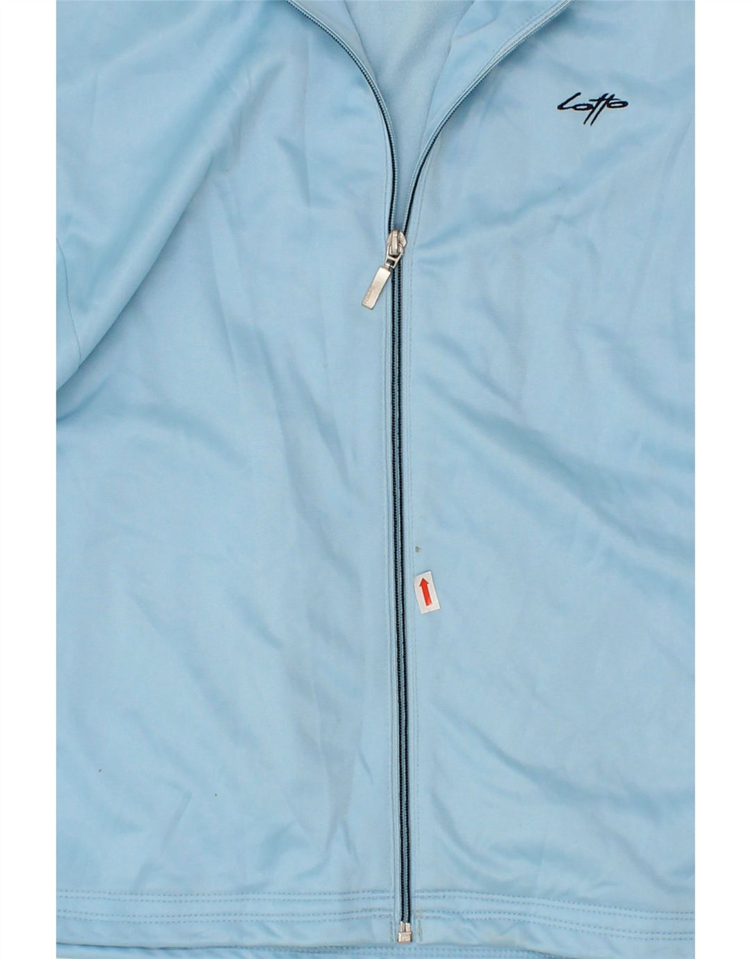 LOTTO Womens Tracksuit Top Jacket UK 18 XL Blue Vintage Lotto and Second-Hand Lotto from Messina Hembry 